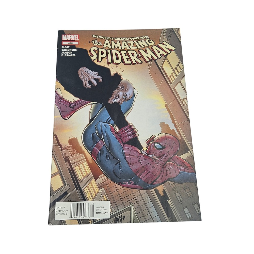 Marvel Amazing Spider-Man #676 Comic Book Vulture Cover‎ Mario Kart Ad